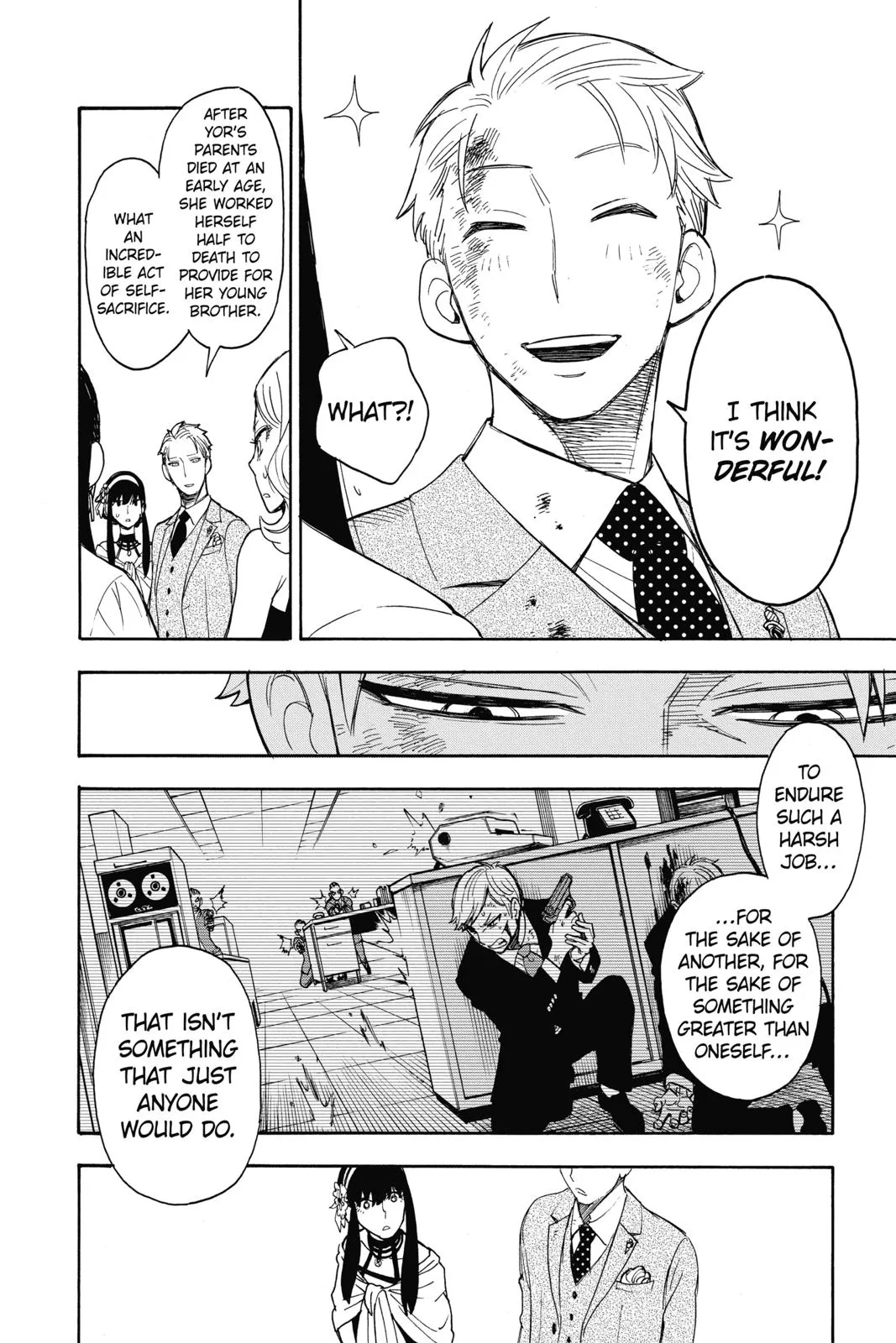Spy x Family Chapter 2 manga panel